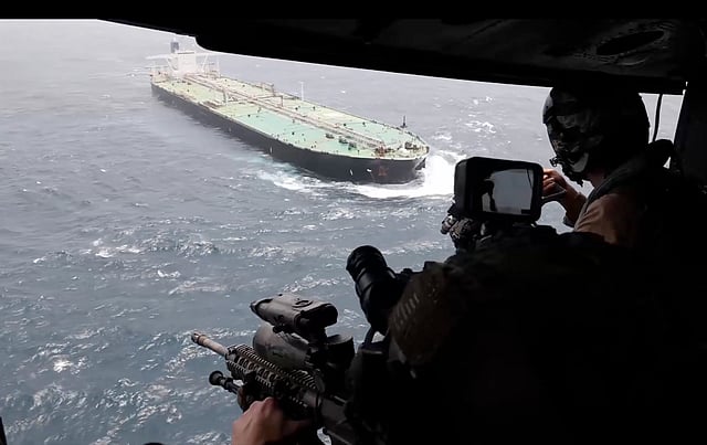 Iran oil exports 'near zero' as US blockade reshapes Gulf trade