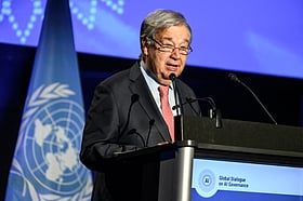 UN chief arrives in Syria, first since before civil war: State media