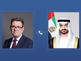 UAE President and UK Prime Minister discuss bilateral relations by phone