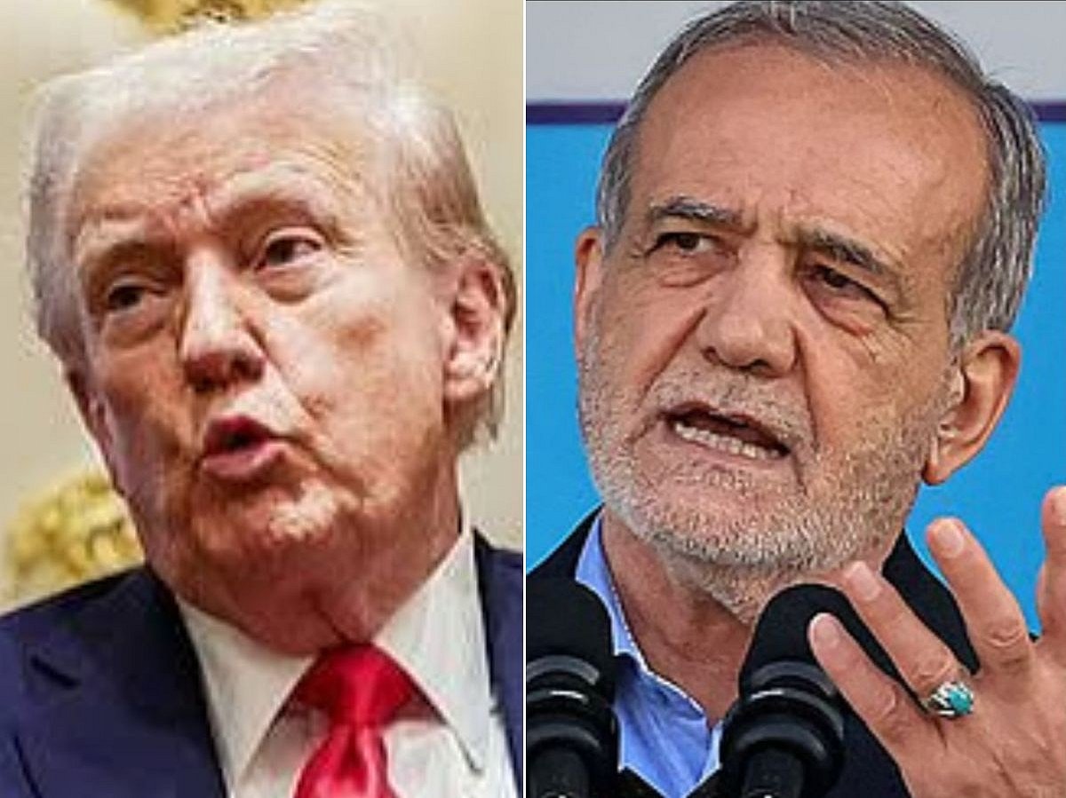 Trump says 'open' to meeting with Iran President Pezeshkian