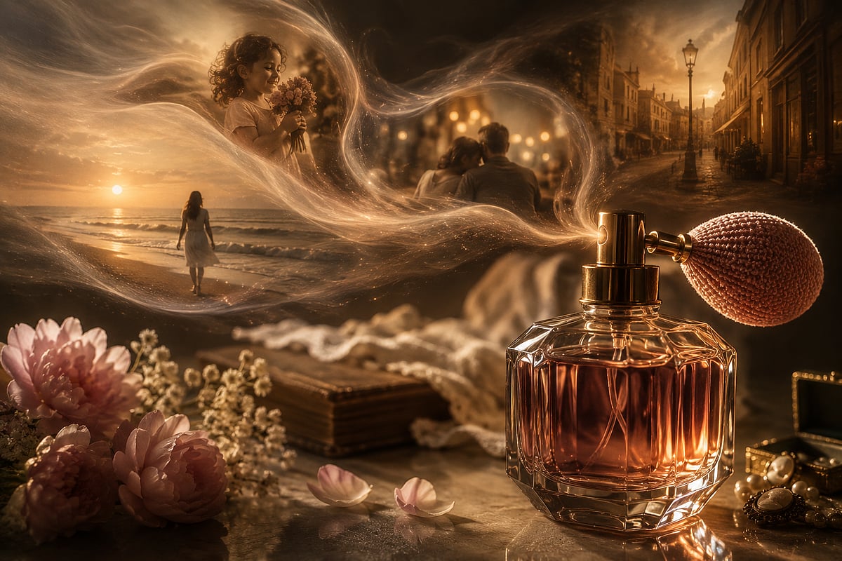 Why scents trigger memories: The science behind perfume