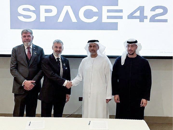 Space42, Leonardo DRS Sign MoU to Integrate AI-Enabled Satellite ...