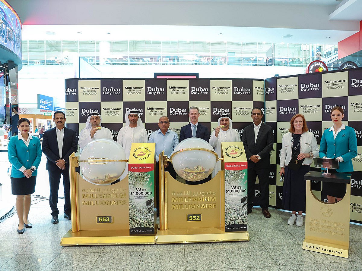 Dubai Duty Free draw sees two $1m winners and 3 car prizes