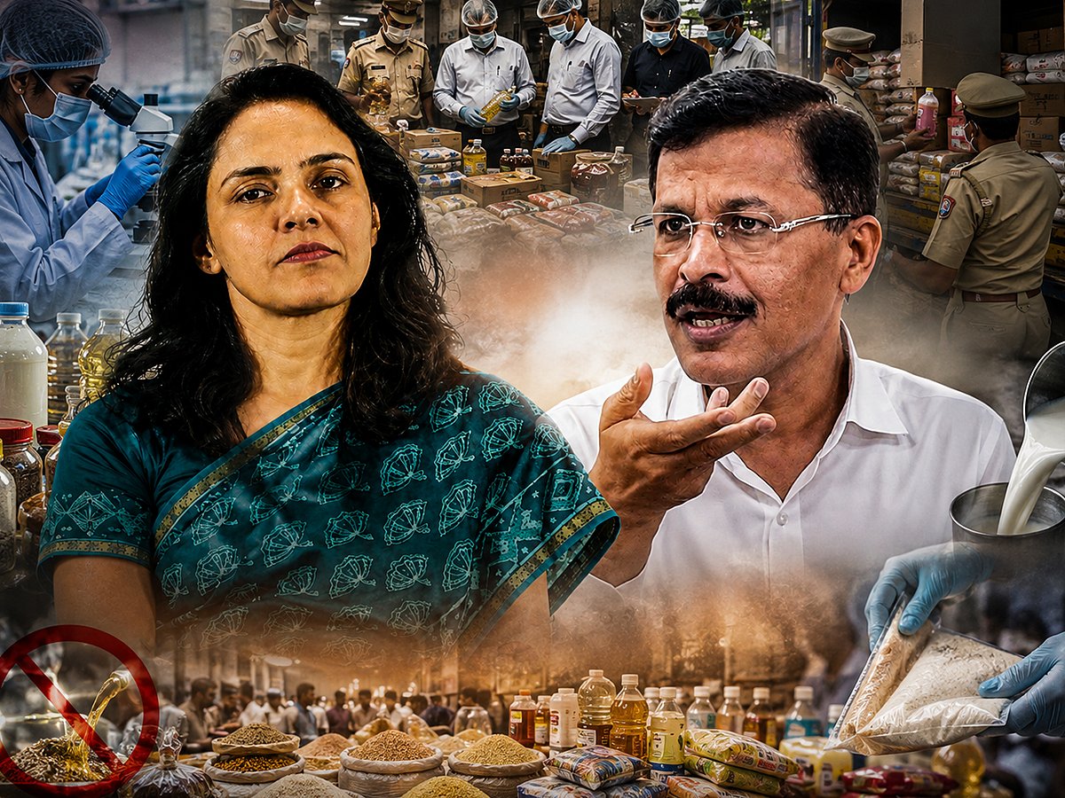 Lady Singham Roshan Jacob Leads Massive Food Adulteration Crackdown in ...