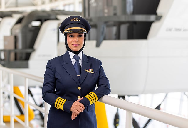 Etihad’s Huda Al Musallami Becomes UAE’s First Emirati Woman Training ...