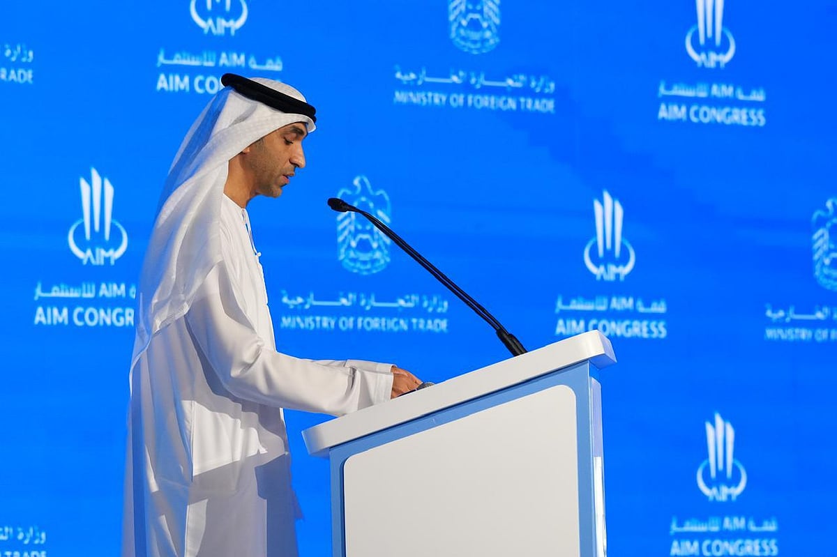 UAE records Dh1.9 trillion in non-oil foreign trade during H1 2026, says Minister of Foreign Trade at AIM Summit