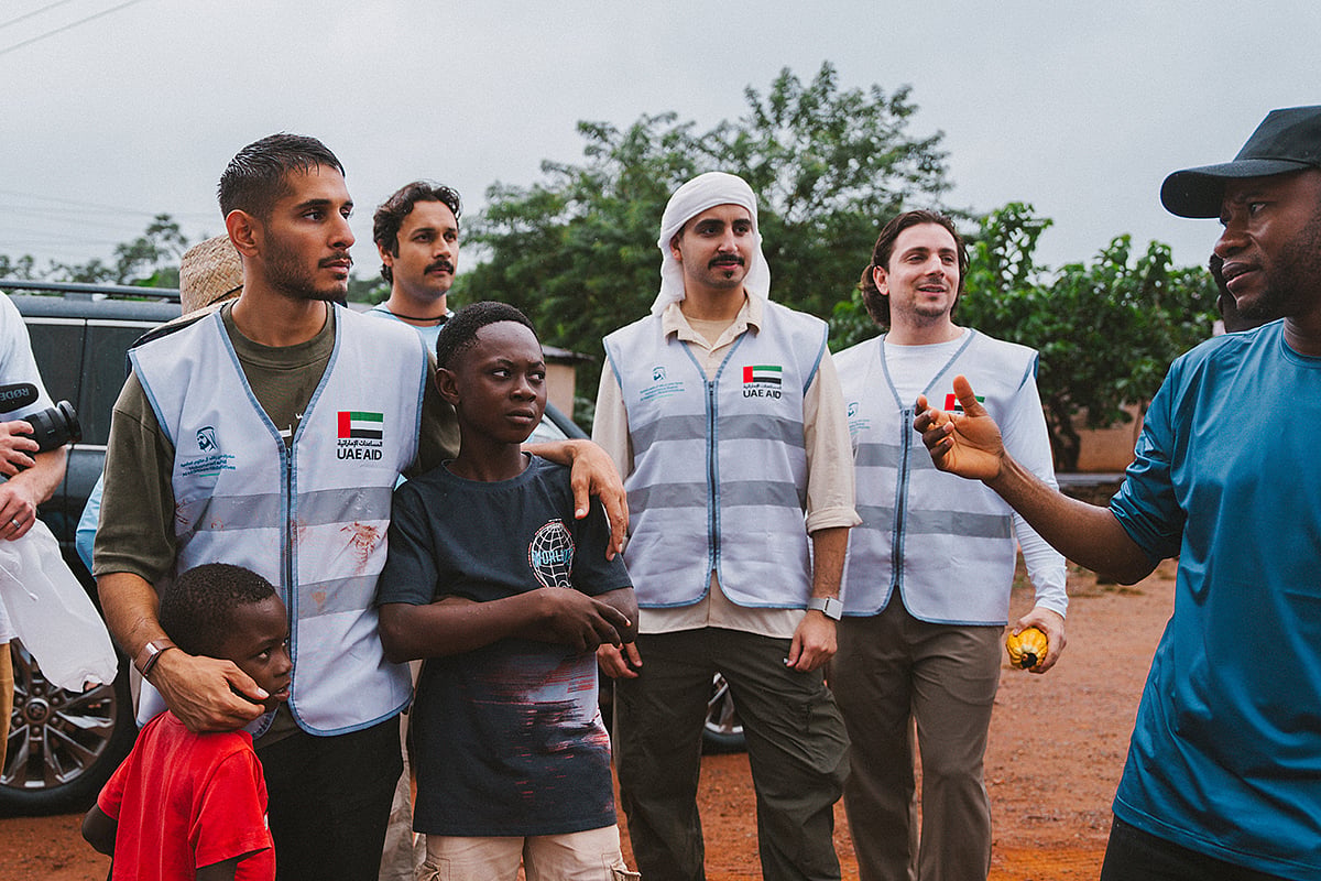 MrBeast and global creators help transform village in Ghana