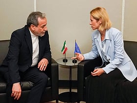 EU foreign policy chief meets Iran FM Araghchi, discusses Strait of Hormuz passage
