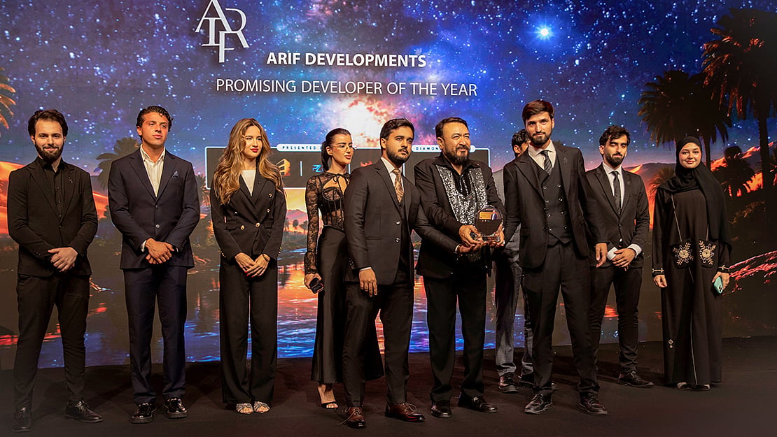 Arif Developments receives Promising Developer of the Year award