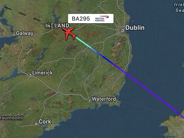 British Airways flight declares emergency over Ireland, turns back to ...