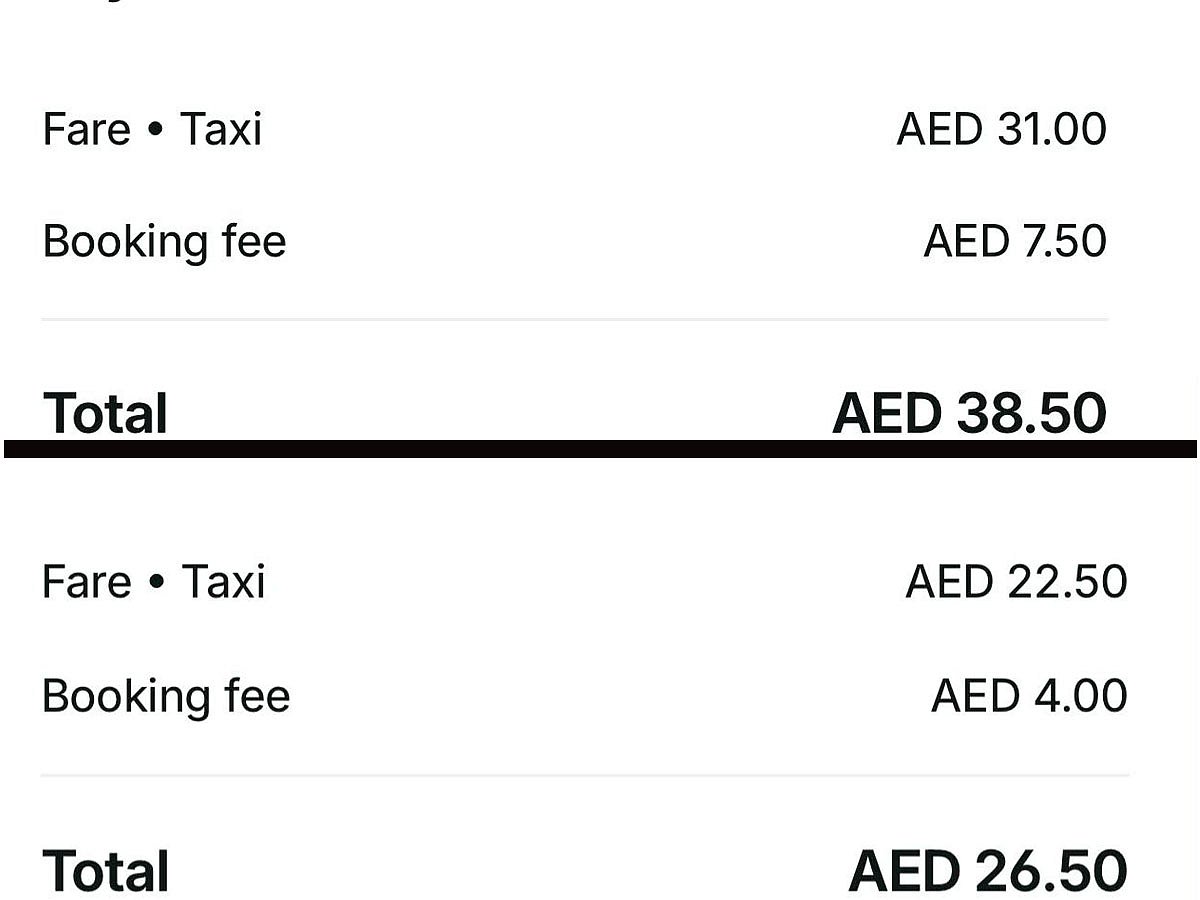 TAXI FEE