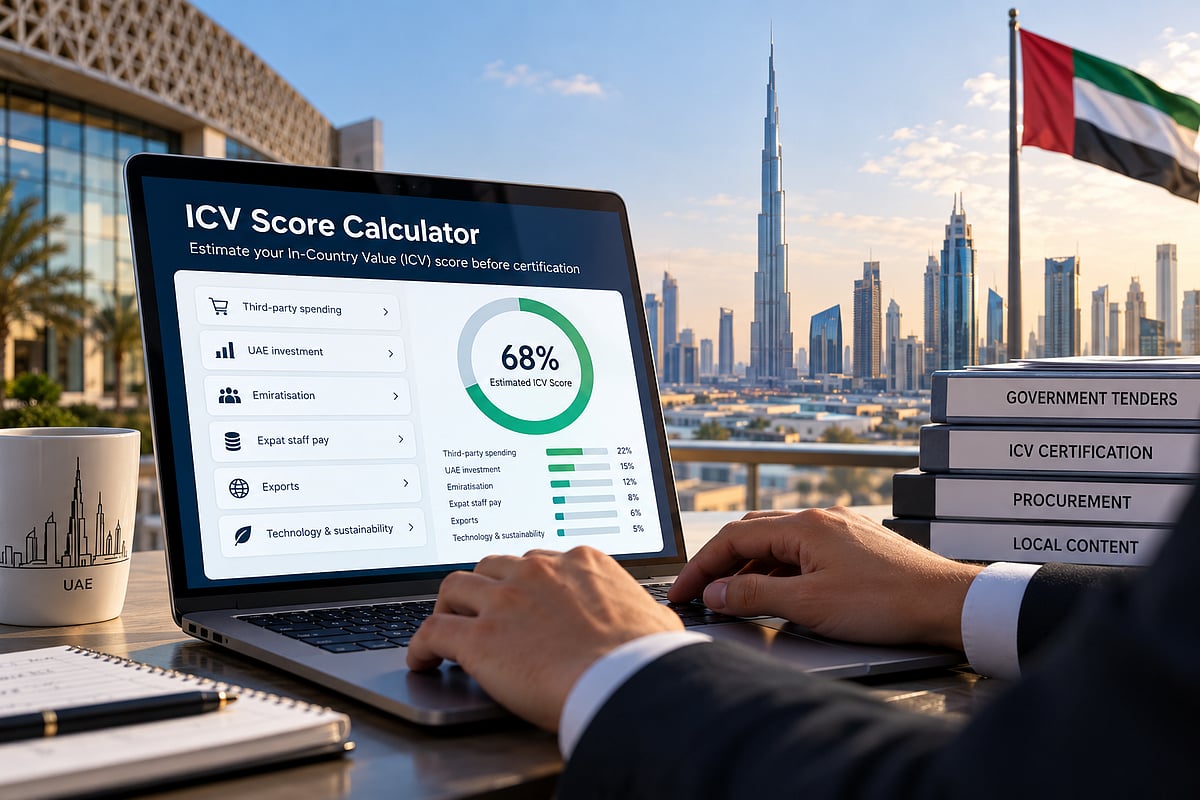 UAE firms can now estimate ICV scores before certification
