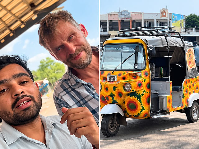 Norwegian Mayor's 4,300km Auto-Rickshaw Adventure Across India Goes Viral