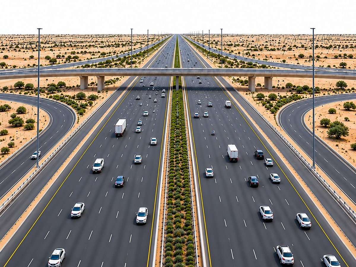 Interstate Editor UAE Invites Bids for 68km Federal Highway Project with Up to 16 Lanes
