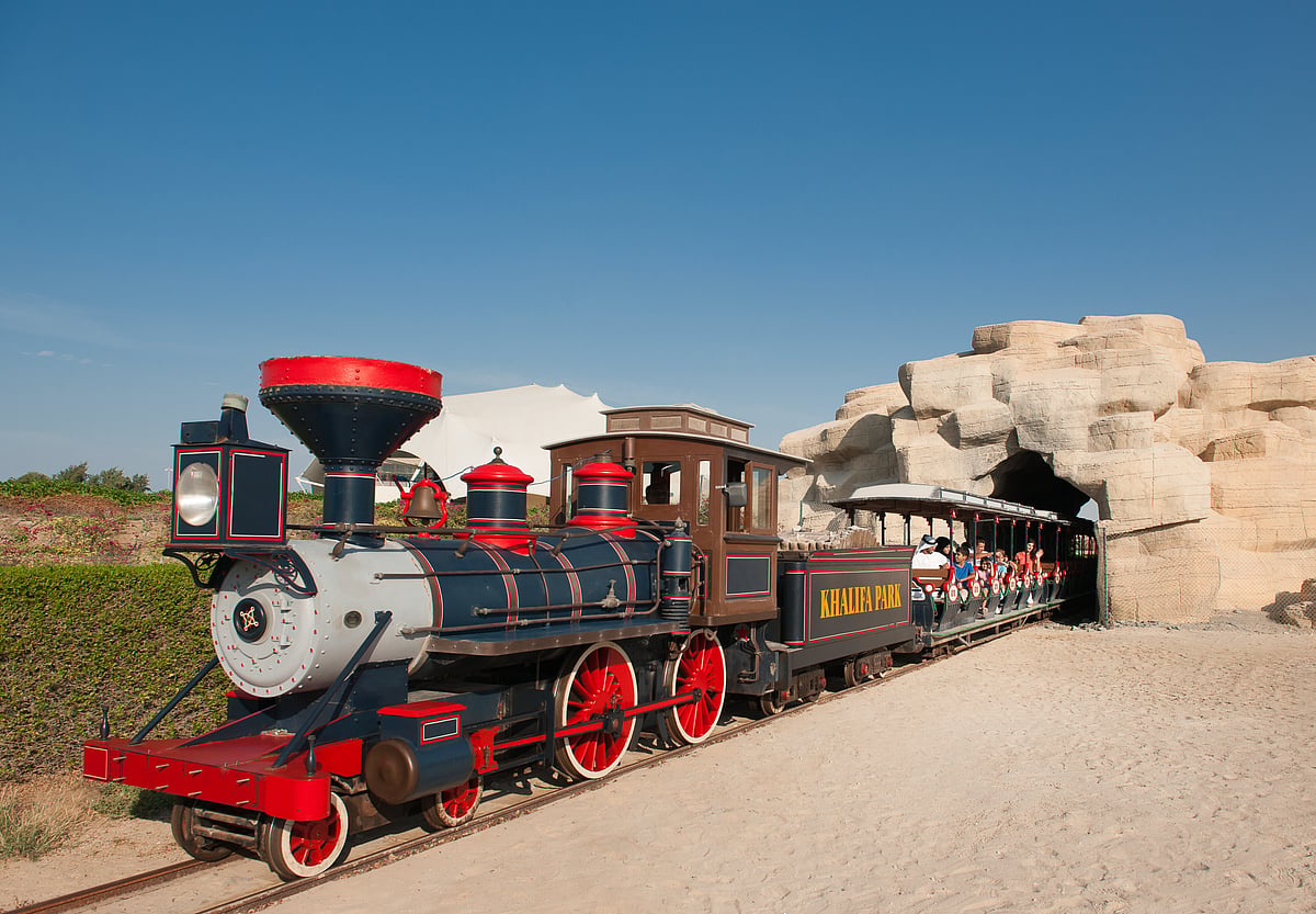 Khalifa Park in Abu Dhabi