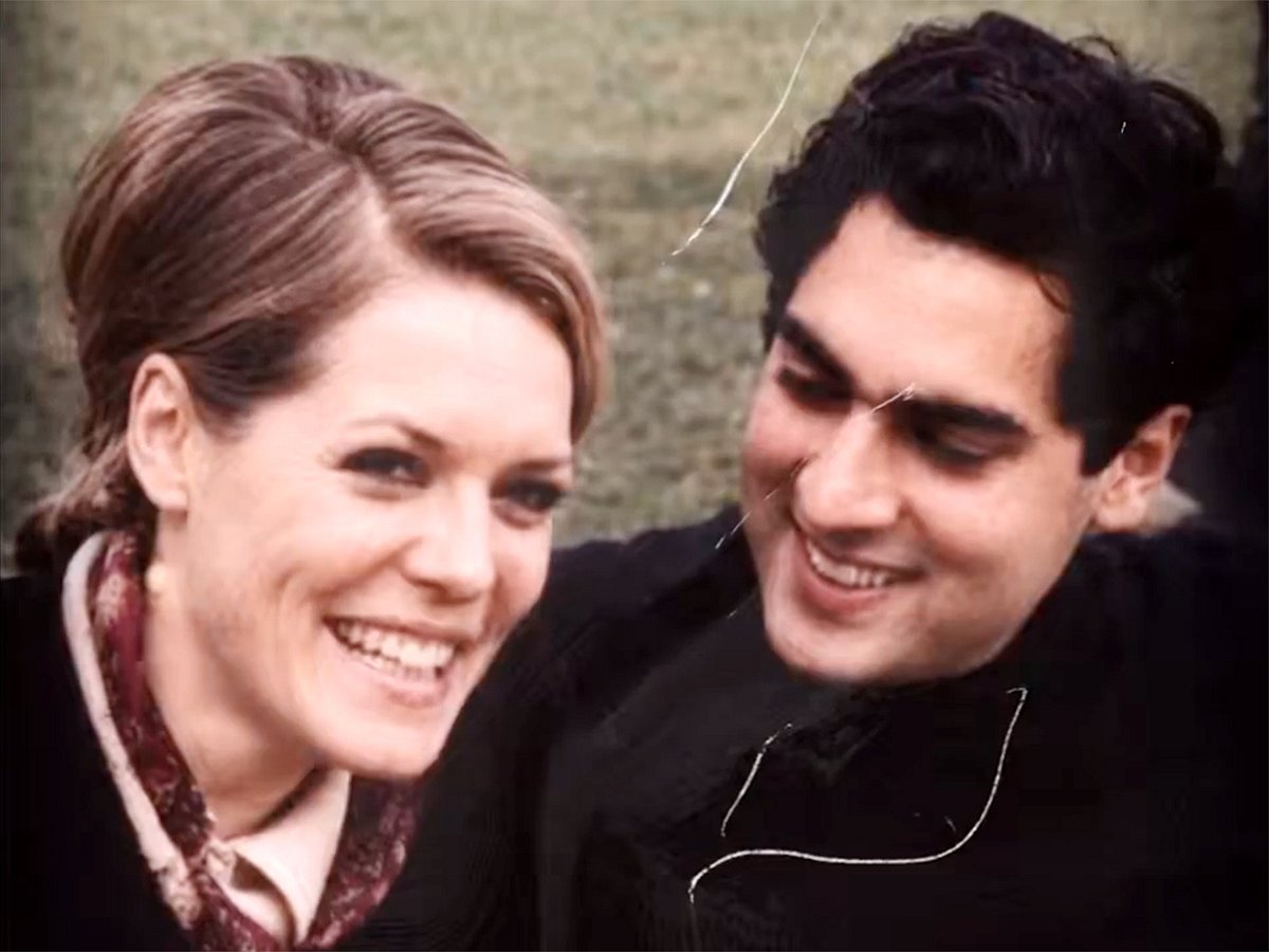 Sonia Gandhi with Rajiv Gandhi