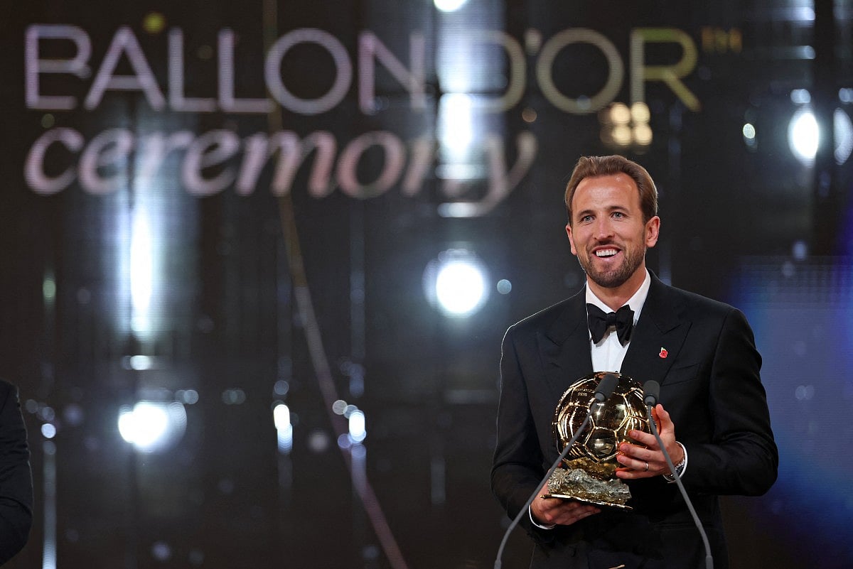 Harry Kane wins 2026 Ballon d'Or, ends England's 25-year wait