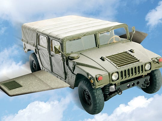 Humvee with wings is in the works