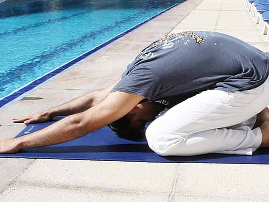 Yoga positions of strength