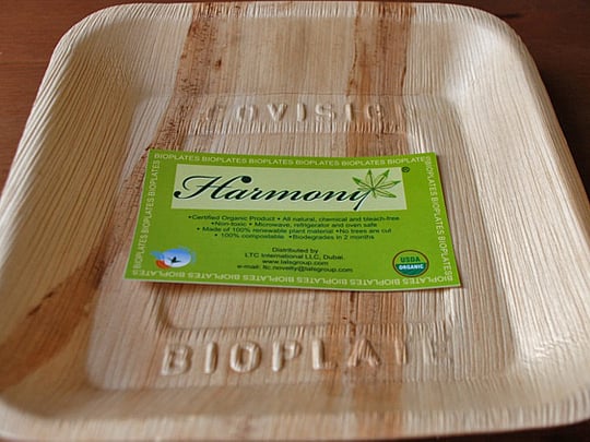 Biodegradable plates launched in UAE