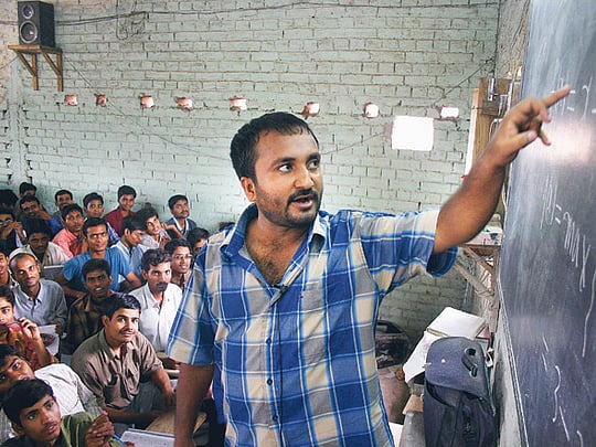 Giving education to the less fortunate