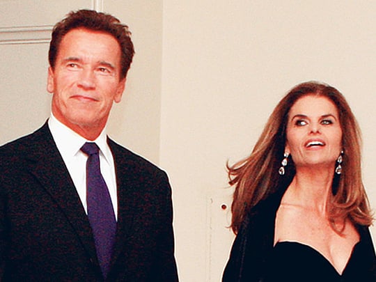Schwarzenegger wife Maria Shriver tells Oprah Winfrey of 'heartbreak'(00)