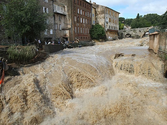 Flash floods in France kill 15, sweep away vehicles