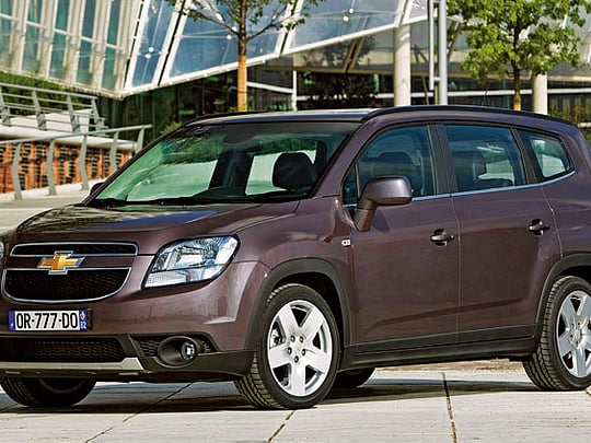 Seven-eleven: Chevrolet's Orlando MPV