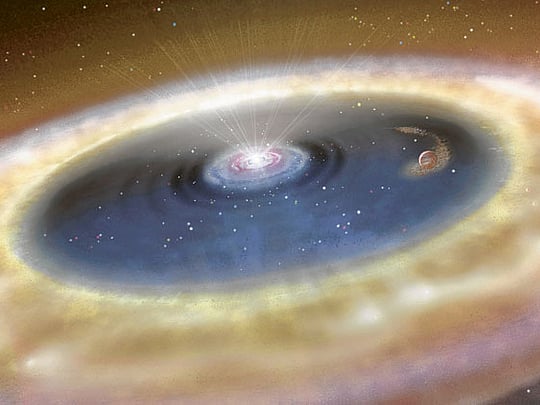 Astronomers capture image of planet's birth