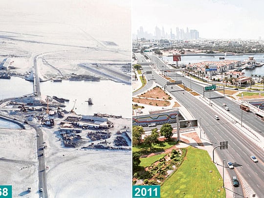The transformation of a city