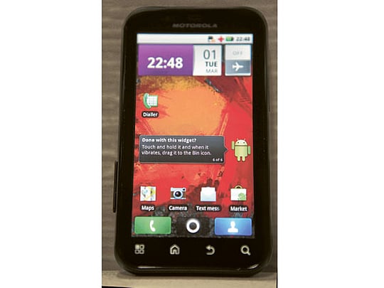 The rugged phone from Motorola