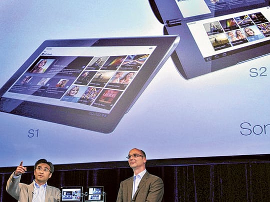 Sony unveils first tablet computer