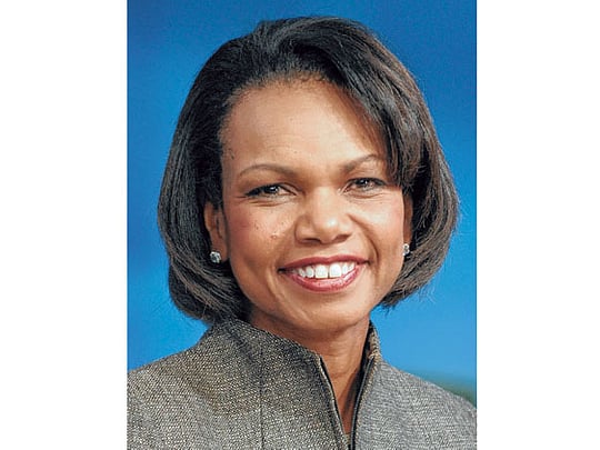 Libyan leader Gaddafi's favourite Rice