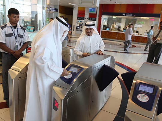 Six more entry gates at Business Bay metro station