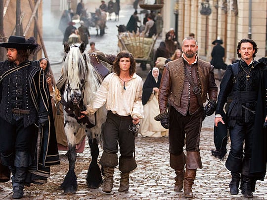 The Three Musketeers ride again