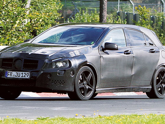Hot new Merc A-Class spotted in Germany