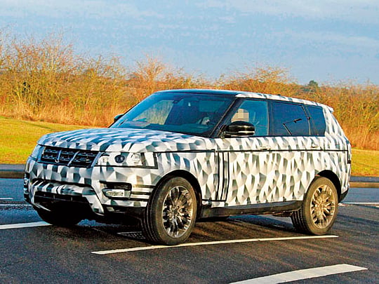 Range Rover Sport spied