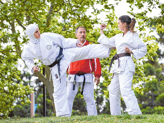 Martial arts group aims knockout blow for peace