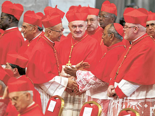 Benedict leaves stamp on future with new cardinals