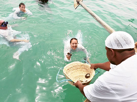 Tour provides insight into pearl diving