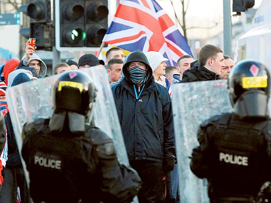 Northern Ireland’s First Minister urges political solution to protests