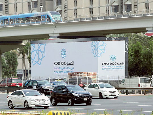 Expo 2020 to grow Dubai’s economy by 1%