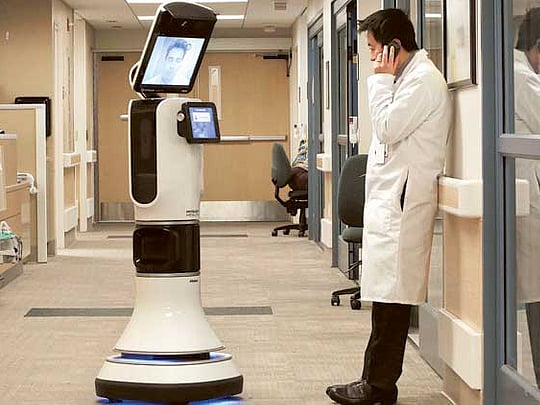 Robots let doctors ‘beam’ into remote hospitals