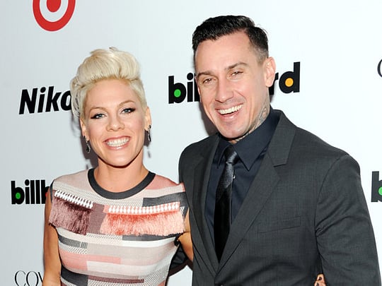 Pink credits husband for song’s success