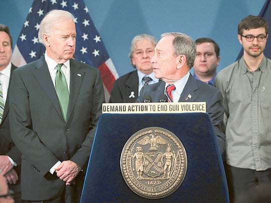 Bloomberg in $12m gun control ad campaign