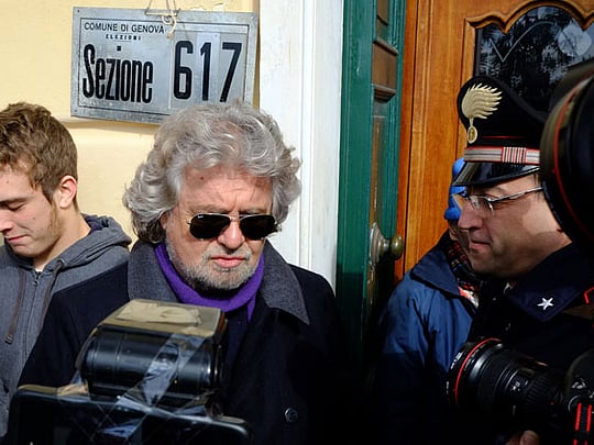 Clowning glory of Italian politics