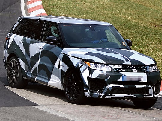 New Range Rover R-S spotted