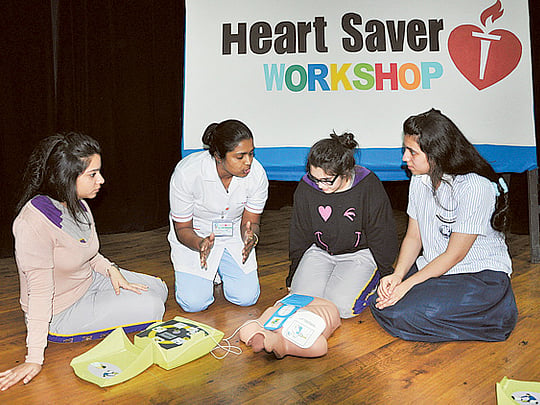 Dubai Ambulance: Life support should be taught young