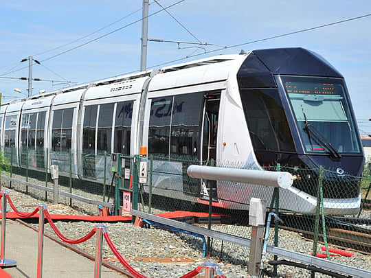 First test run of Al Sufouh trams successful