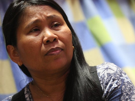 Filipina cancer survivor thanks charities for saving her life